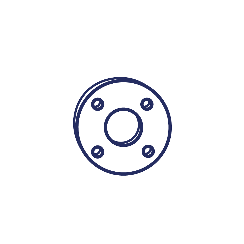 Нержавеющий фланец плоский приварной 12Х18Н10Т ДУ 100 ГОСТ 12820-80